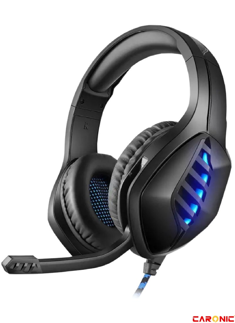 CARONIC Wired Over-Ear Gaming Headphones For PS4 PS5 XOne XSeries NSwitch PC  - Image 1