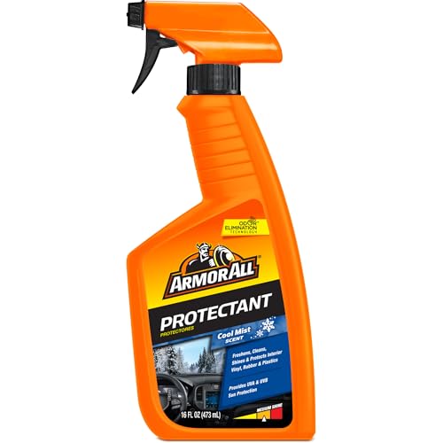 Armor All Car Air Freshener Protectant Spray by Armor All Car Interior Cleaner with UV Protection Against Cracking and Fading Cool Mist 16 Fl Oz - Image 1