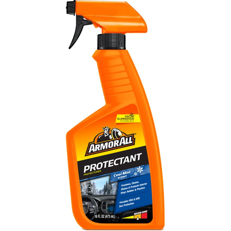 Armor All Car Air Freshener Protectant Spray by Armor All Car Interior Cleaner with UV Protection Against Cracking and Fading Cool Mist 16 Fl Oz - Image 2