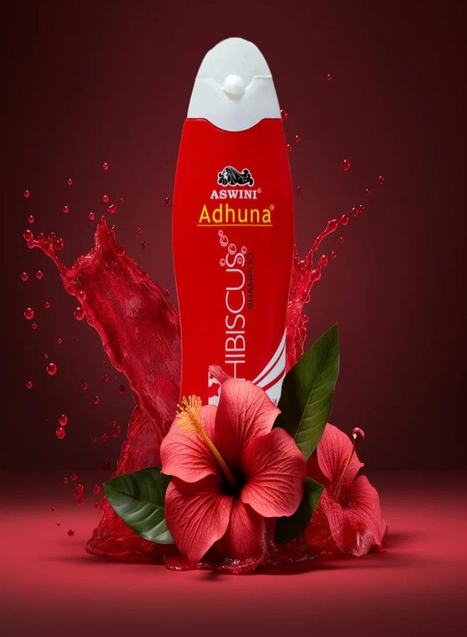 aswini Adhuna hibiscus shampoo - 800 ml - Image 3