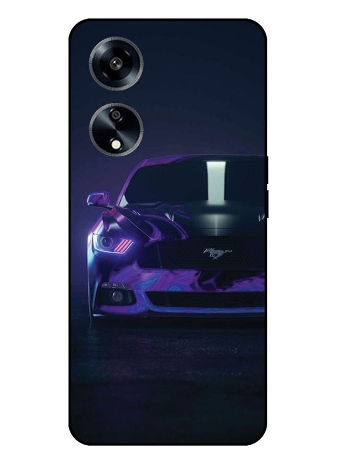 EYE CATCH Printed Protective Case Cover For Oppo A1 5G -  Mustang Car - Image 1