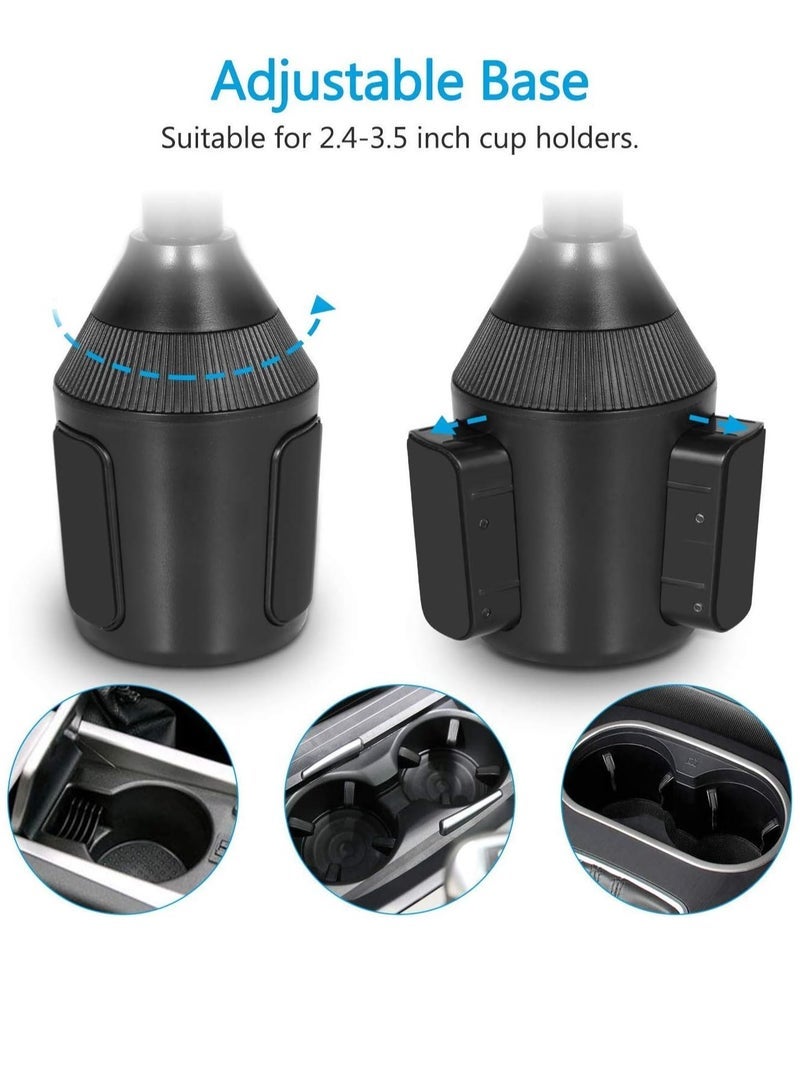 Gravity "Cup Holder Phone Mount ‚Äì Universal Adjustable Gooseneck Car Mount Cradle for iPhone XS/XS Max/X/8/7 Plus, Galaxy & More" - Image 3