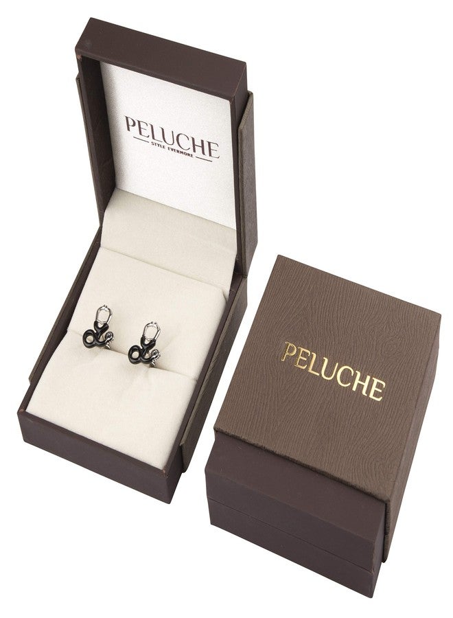 Peluche The Doctor's Choice Silver Cufflinks for Men - Image 5