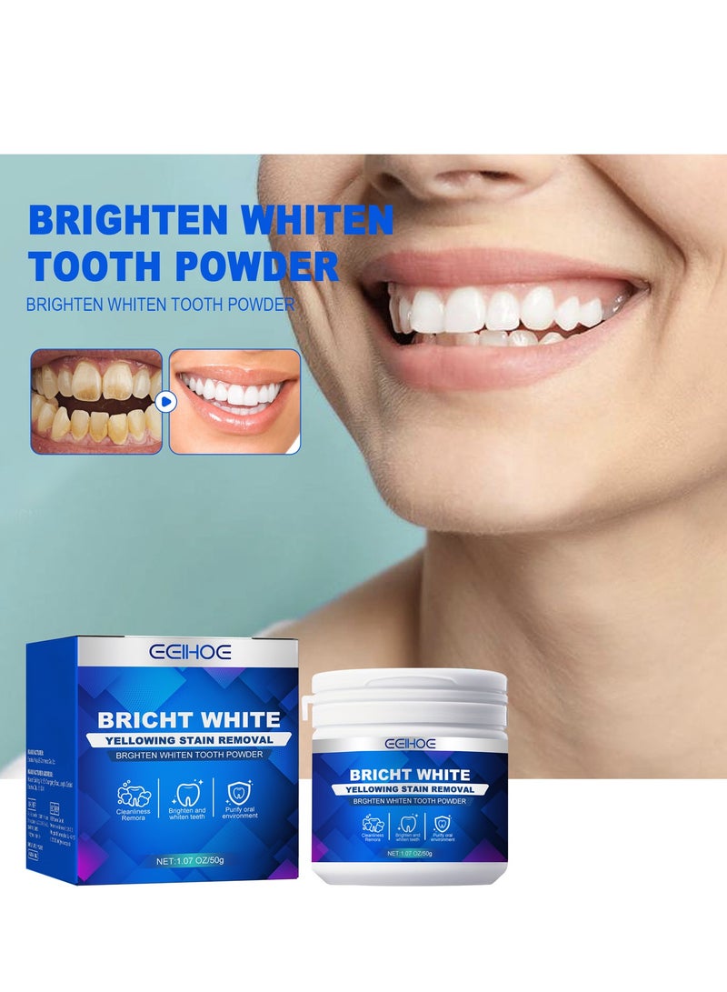 EELHOE Bright White for Clean Teeth Stains,Care for Mouth and Fresh Breath, Teeth Cleaning Brightens and Protects Teeth - Image 2