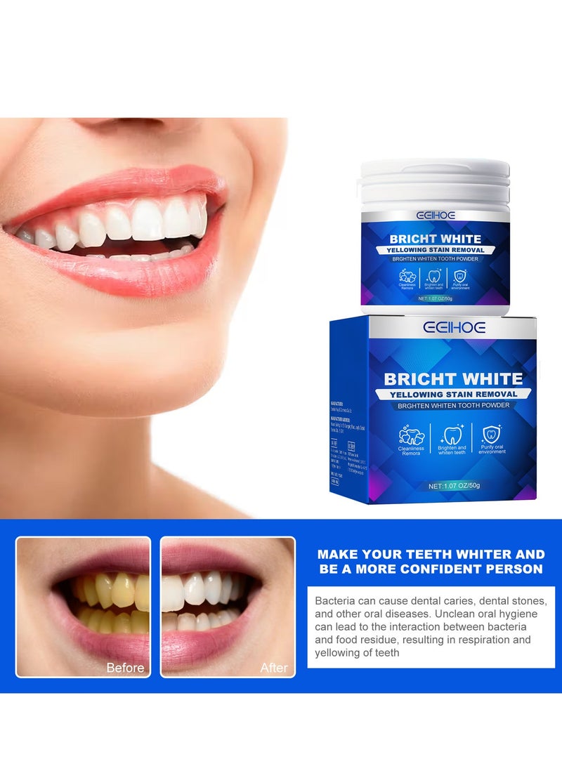 EELHOE Bright White for Clean Teeth Stains,Care for Mouth and Fresh Breath, Teeth Cleaning Brightens and Protects Teeth - Image 3