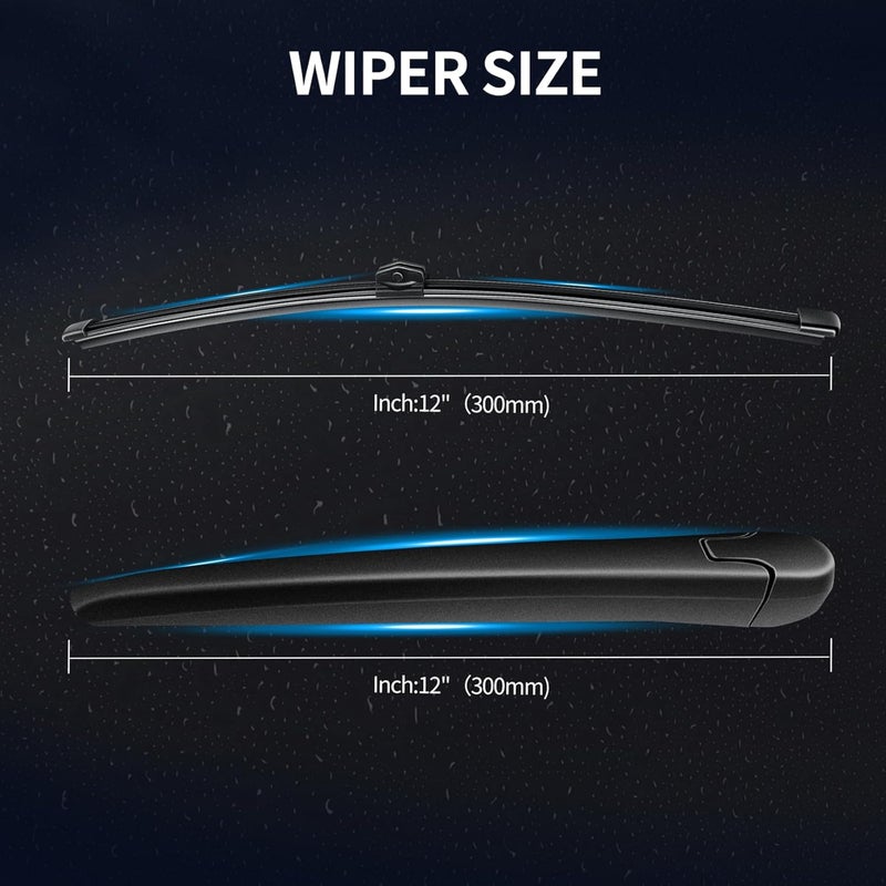 GARDIMU Rear Wiper Arm Blade Set for Mercedes-Benz GLA 2021-2023 - Image 3