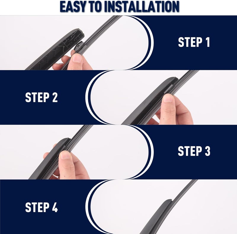 GARDIMU Rear Wiper Arm Blade Set for Mercedes-Benz GLA 2021-2023 - Image 5