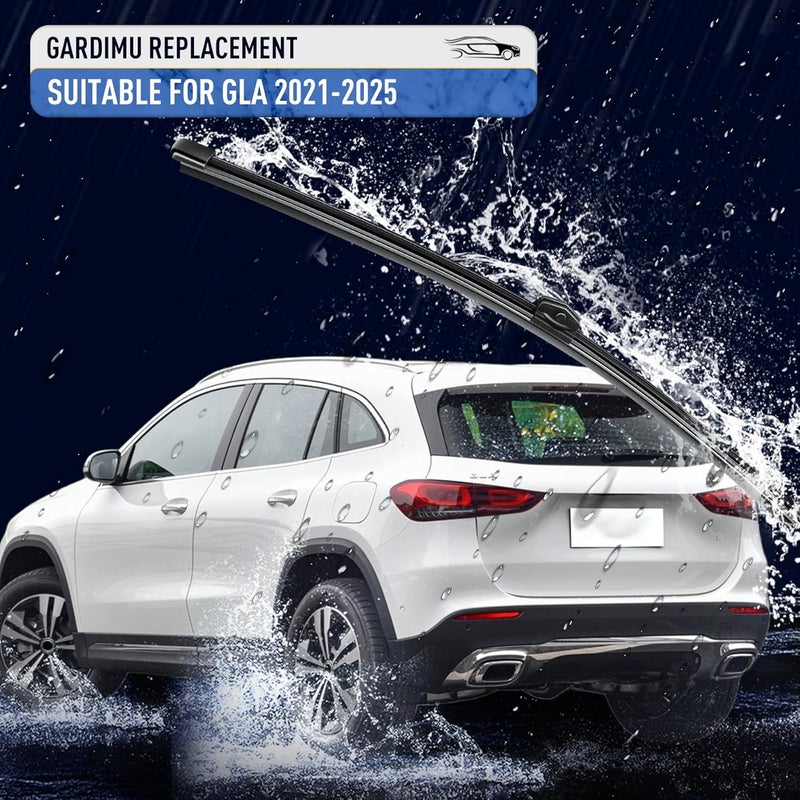 GARDIMU Rear Wiper Arm Blade Set for Mercedes-Benz GLA 2021-2023 - Image 2