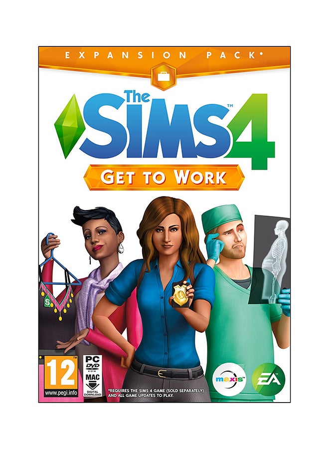 EA The Sims 4: Get To Work Expansion Pack (Intl Version) - Simulation - pc_games - Image 1