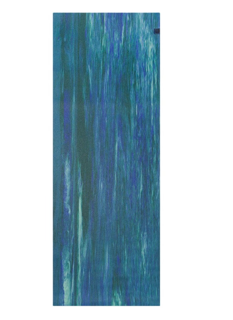 Manduka EKO SUPERLITE TRAVEL MAT BLUE TOAD MARBLED 71 INCH  - Image 3