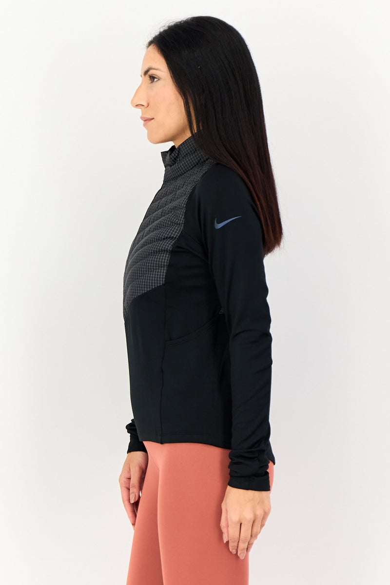 Nike Women Therma Fit Running Jacket, Black - Image 2