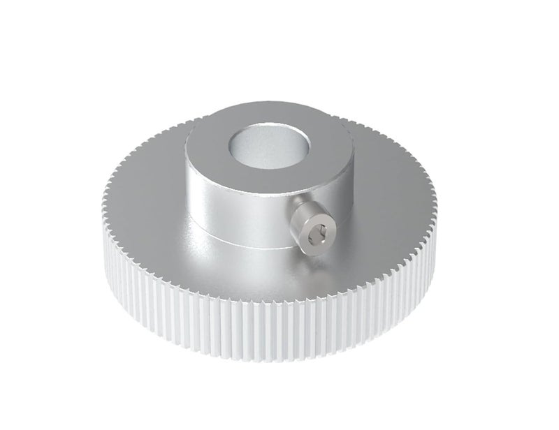 عجلة يد فضية 14 مم، عجلة يد، إكسسوارات طابعة ثلاثية الأبعاد، 5 مم، 6.35 مم، 8 مم قطر داخلي - Image 2