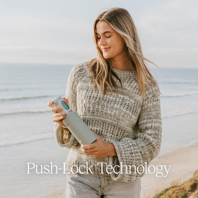 BrÃ¼Mate BrMate Hopsulator Slim Can Cooler Insulated for 12oz Slim Cans | Skinny Can Insulated Stainless Steel Drink Holder for Hard Seltzer  Beer  Soda  and Energy Drinks (Matte Black) - Image 4