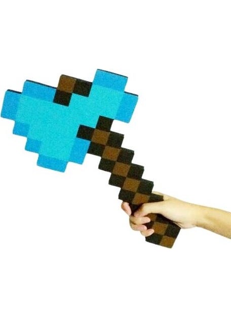 Minecraft Diamond Axe Diamond Axe 41 cm