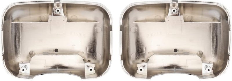 High Soar Chrome Hood Mirror Cover Pair for Freightliner Cascadia 2008-2017 - Image 4