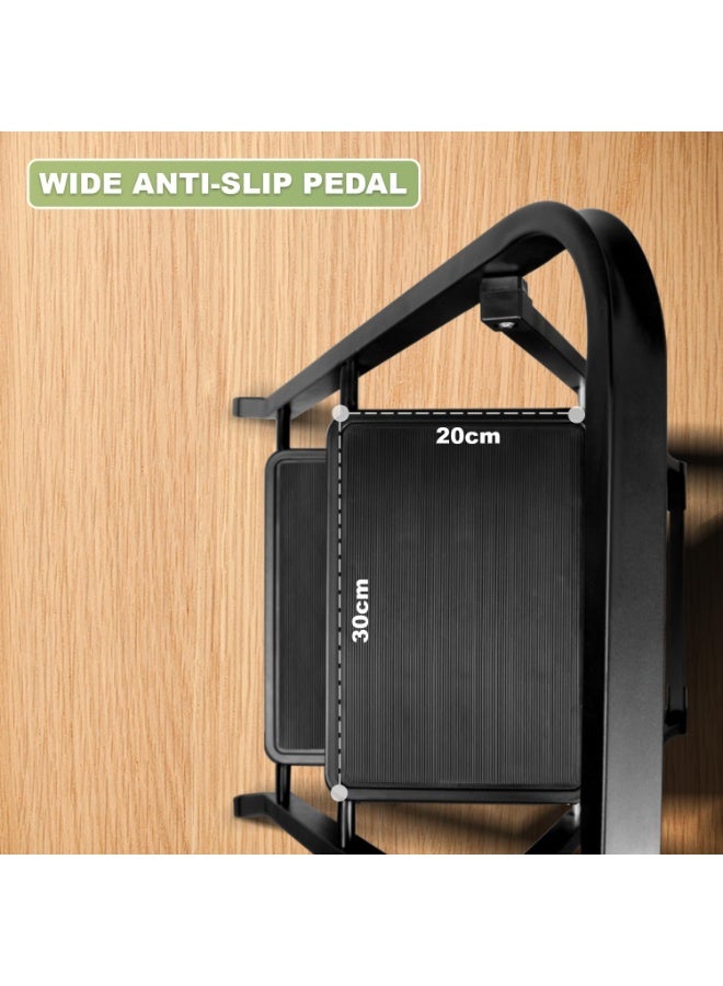 2-Step Folding Household Ladder, Lightweight and Strong, Supports up to 150 kg – Ideal for Home and Garden Use - Image 4