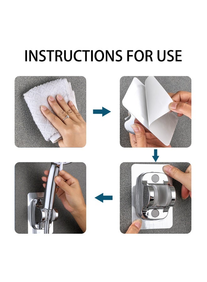 إروفيت حامل رأس دش لاصق بدون حفر، دعامة تثبيت على الحائط - Image 5