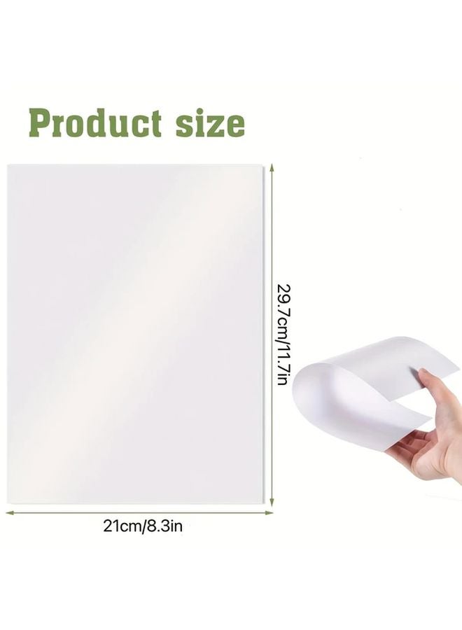 ورق مقوى A4 أحمر لؤلؤي 25 ورقة ورق براق ذو وجهين لبطاقات التهنئة DIY ودعوات الزفاف - Image 3