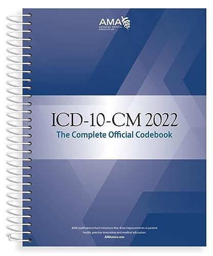 Icd10Cm 2022 The Complete Official Codebook With Guidelines