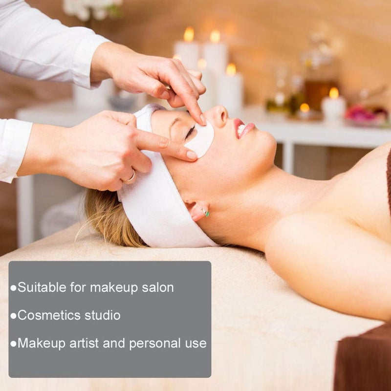 INKEL kovko Eyelash Extension Eye Pad, 100 Pairs Under Eye Pads, Lint Free Diy False Lash Extension Beauty Makeup Hydrogel Gel Eye Patches With Transparent Cosmetic Bag - Image 5