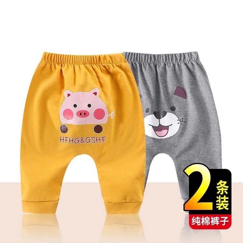 Baby'S Pants Pure Cotton Class A Men'S And Women'S Baby'S Slim-Fit Summer Baby'S Large Pp Pants For Outer Wear - Image 4