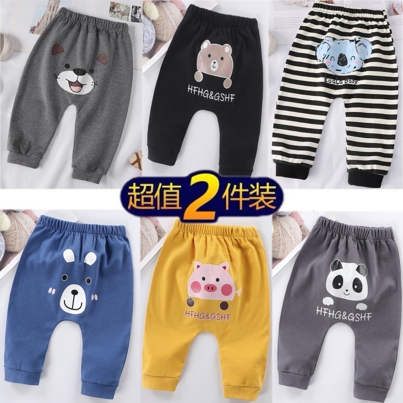 Baby'S Pants Pure Cotton Class A Men'S And Women'S Baby'S Slim-Fit Summer Baby'S Large Pp Pants For Outer Wear - Image 5