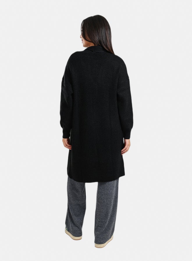 Carina Relaxed Knee-Length Cardigan - Image 4