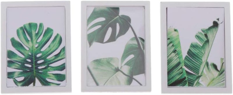 كلاراكو صورة جدارية عصرية لبيت الدمى بمقياس 1/12، لتزيين جدران غرفة المعيشة وغرفة النوم، ورقة خضراء، كما هو موضح. - Image 2