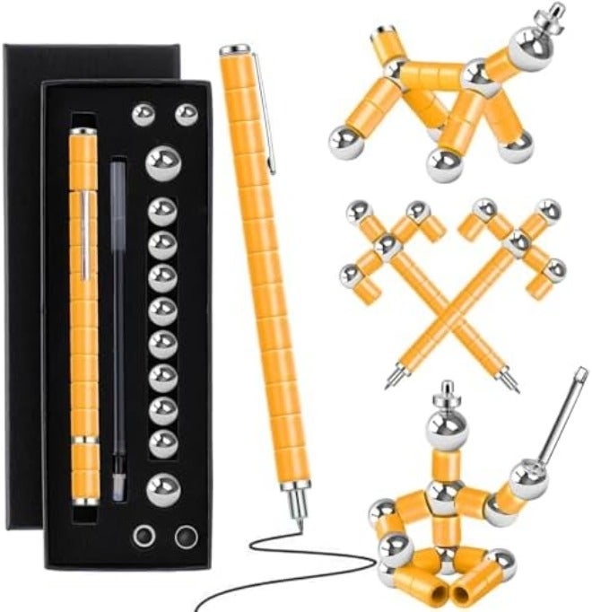 YYMHMF Fidget Pen Gifts For Teen Girls - Christmas Stocking Stuffers For Teens Boys Fidget Toys Adults Cool Stuff Gadgets - Best Friend Teen College Guys Gifts - Office Supplies For Desk Anxiety Relief - Image 1