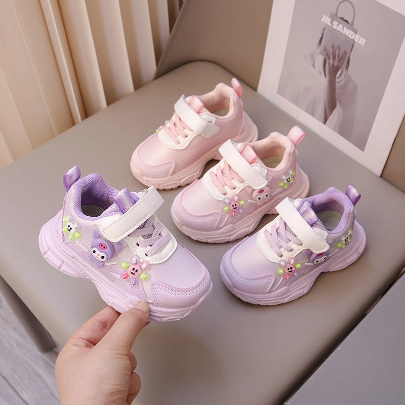 Mesh Sneakers Lightweight Flexible Sole Walking Shoes For Kids Indoor And Outdoor Activities - Image 2