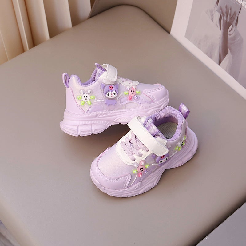 Mesh Sneakers Lightweight Flexible Sole Walking Shoes For Kids Indoor And Outdoor Activities - Image 4