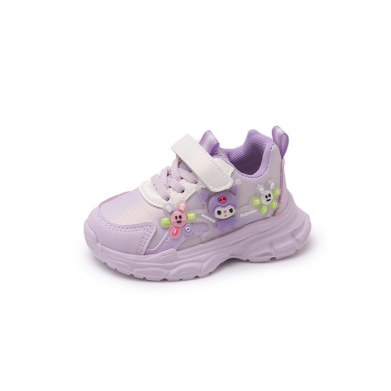 Mesh Sneakers Lightweight Flexible Sole Walking Shoes For Kids Indoor And Outdoor Activities - Image 1