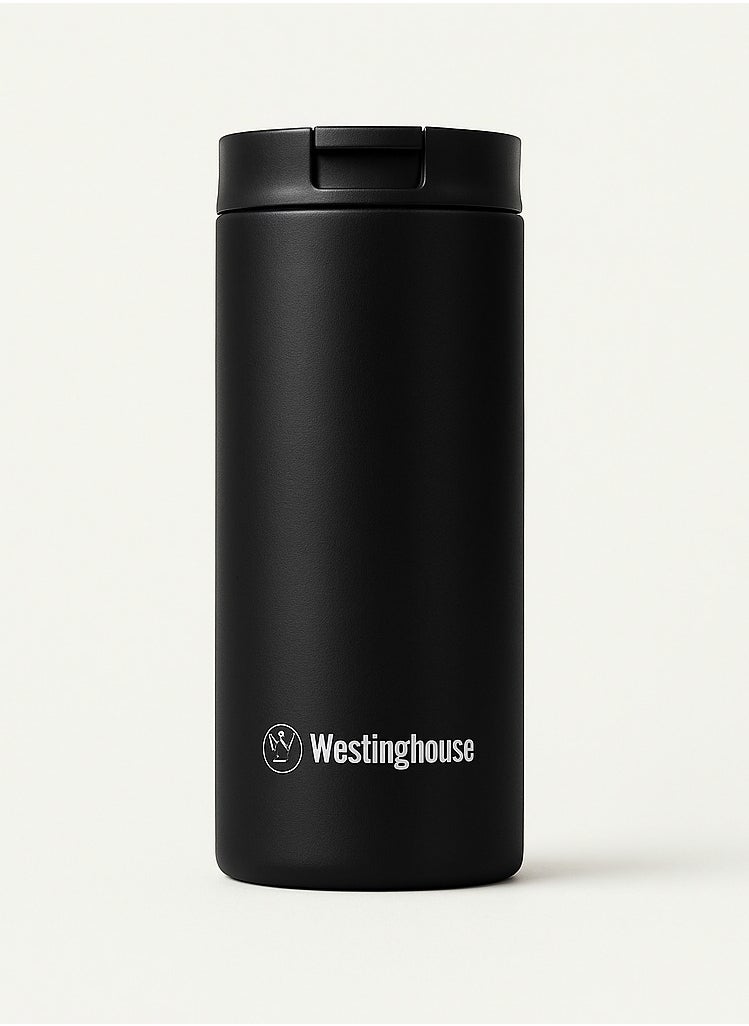 Westinghouse Professional Stainless Steel Vacuum Insulated Tumbler 355ml, BPA-Free, Keeps Drinks Hot for 6 Hrs & Cold for 9 Hrs  - Image 1
