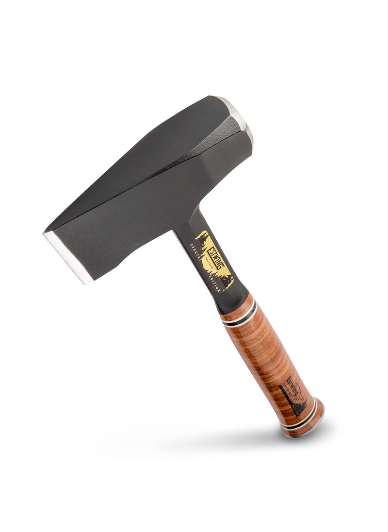 Estwing ESTWING Special Edition Fireside Friend Axe - 14" Wood Splitting Maul with Forged Steel Construction & Genuine Leather Grip - EFF4SE  - Image 1