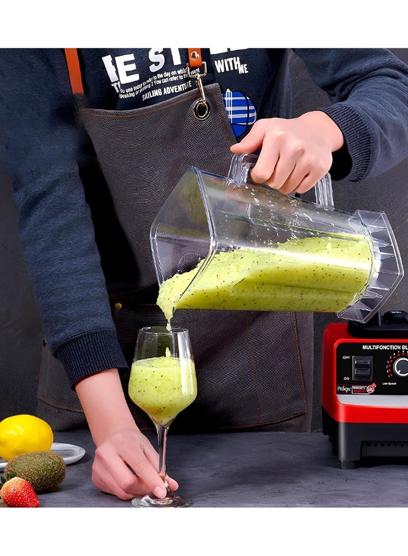 SILVER CREST Blender Juicer Smoothie Maker, Heavy Duty Mixer Grinder Stainless Steel Blades, 2 in 1 Blender, Ice Crushing, Nuts, Seeds. German Technology Ideal for Smoothies, Shakes, Purees, Grinding - Image 3