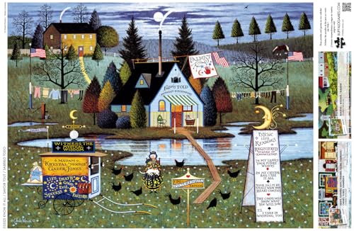 Buffalo Games - Charles Wysocki - Know it All - 1000 Piece Jigsaw Puzzle for Adults -Challenging Puzzle Perfect for Game Nights - Finished Size is 26.75 x 19.75 - Image 5