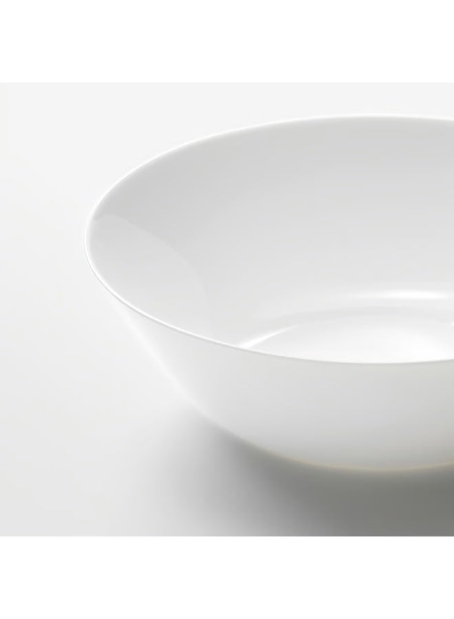 Serving Bowl White Height 7 cm Diameter 23 cm Volume 1.6L - Image 2