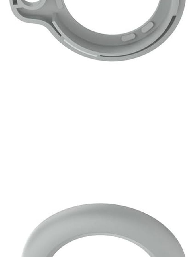 Gray Shockproof Hard Case Non Slip Textured Cover For Tracker Storage - Image 2