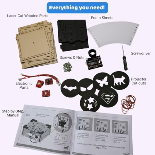 MakerVerse Projecto | Projector Science Project Kit for Ages 8-14 Learn Light, Shadow, Electricity, Angles | Gift for Girls & Boys - Image 3