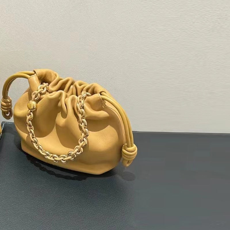 2024 Luojia New Flamenco* Purse Cloud Bag Lucky Bag New Chinese Style Single Shoulder Underarm Bag Versatile Trendy - Image 1