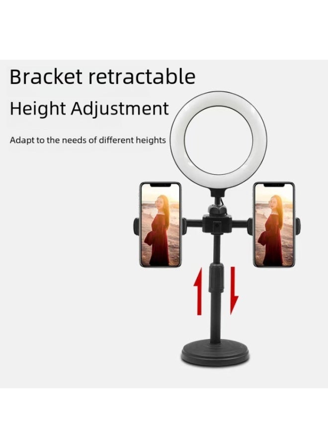 Portable 6-Inch Ring Light with Adjustable Phone Stand – Enhance Your Videos & Makeup Tutorials - Image 3