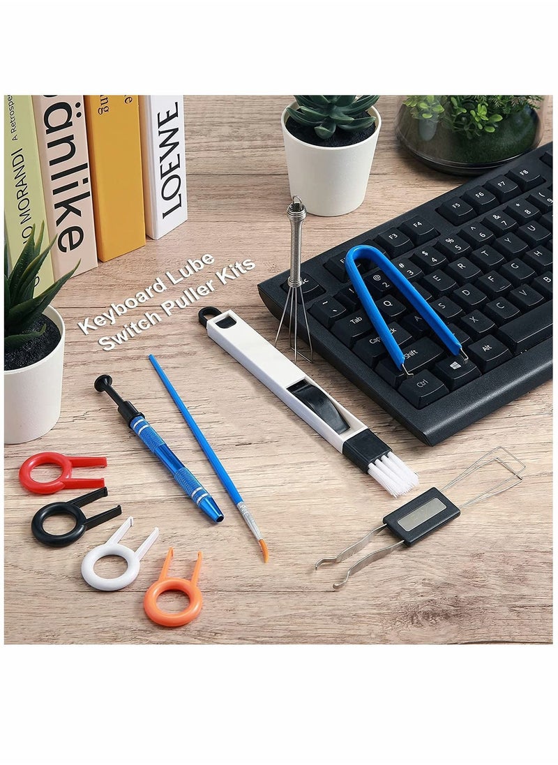 Y&D - Keyboard Lube Switch Puller Kits Key Cap Remover Tools, Which can Efficient Cleaning and Opener for Mechanical Removing 12 pieces - Image 1