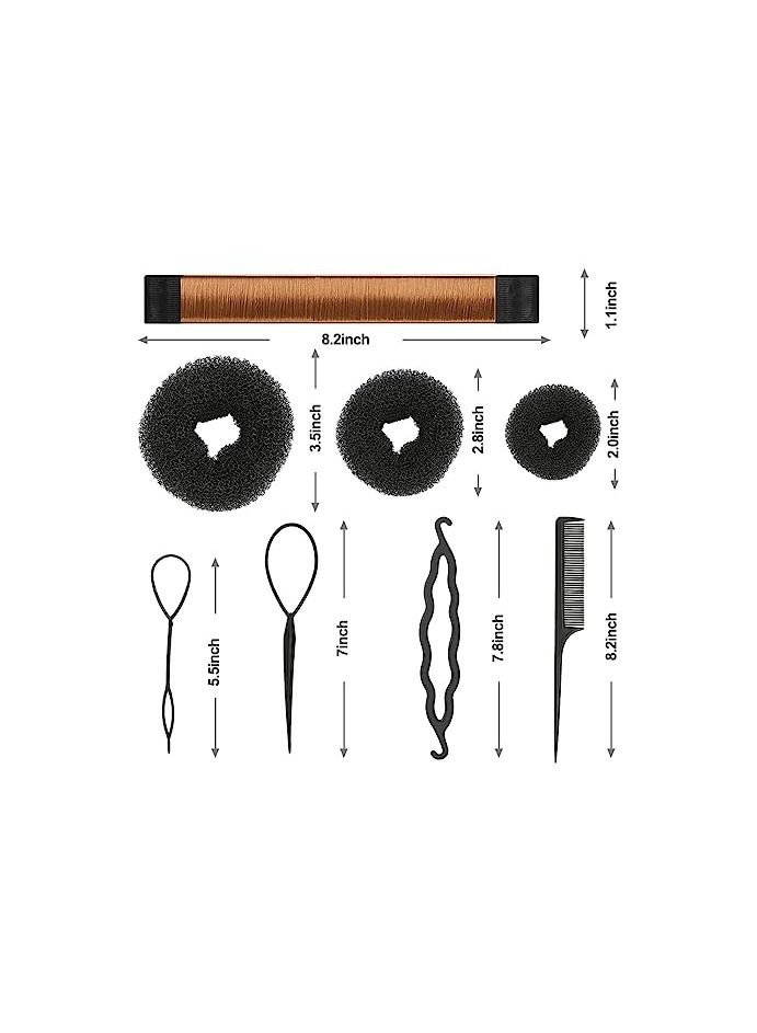 ORiTi Hair Design Styling Tools Accessories DIY Hair Accessories Hair Modelling Tool Kit - Image 2