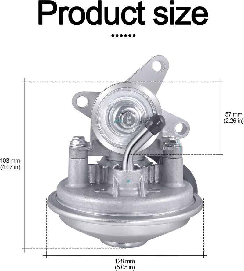 AULINK 904-801 Mechanical Vacuum Pump for GMC Chevrolet 6.5L V8 Diesel Engines - Image 3