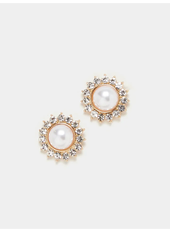 ستايلي Styli Embellished Earrings