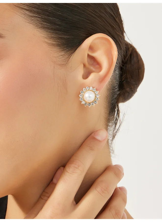ستايلي Styli Embellished Earrings