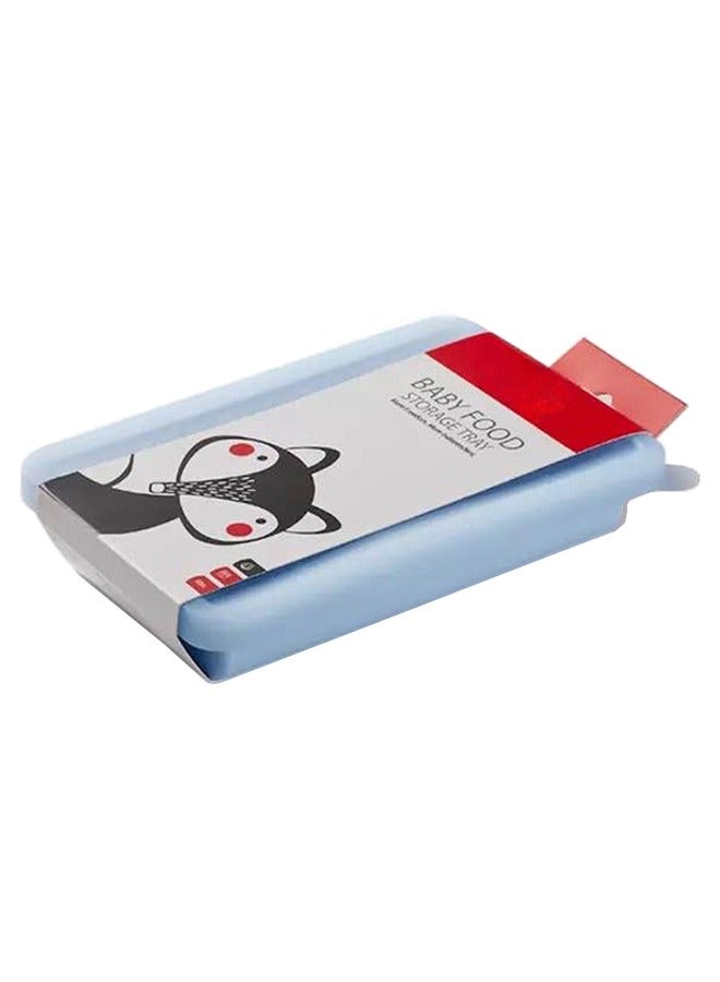 Baby 15-grid blue silicone food complementary box - Image 1