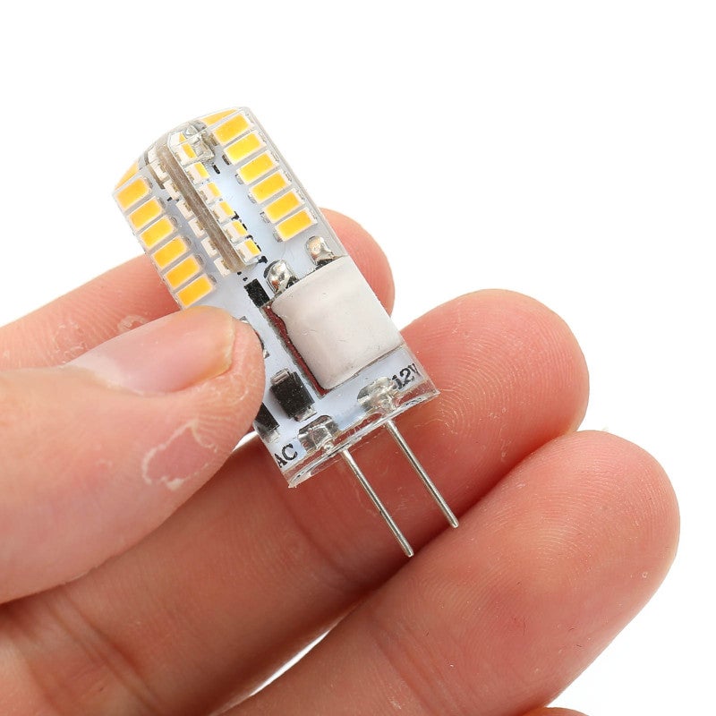 G4 Bulb 48LED Light Bulb 3W 300LM Bi Pin Light NonDimmable for Chandelier AC DC 12V(Natural Light 40004500K ) - Image 4