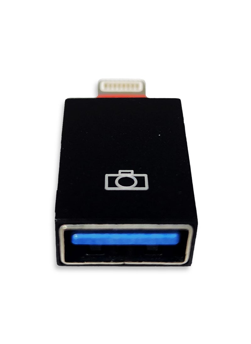 Generic - OTG Convert For Iphone to Usb Extended multi-functional For Mobiles Model SX-56 - Image 1