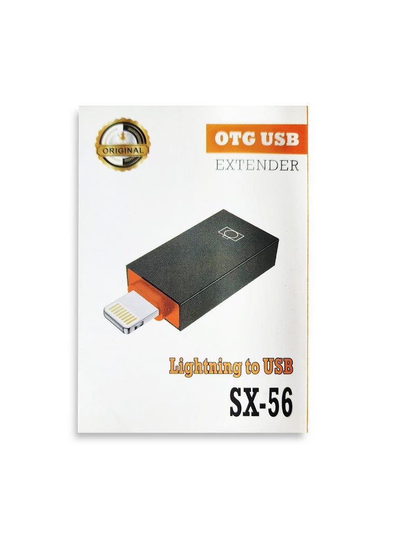 Generic - OTG Convert For Iphone to Usb Extended multi-functional For Mobiles Model SX-56 - Image 1